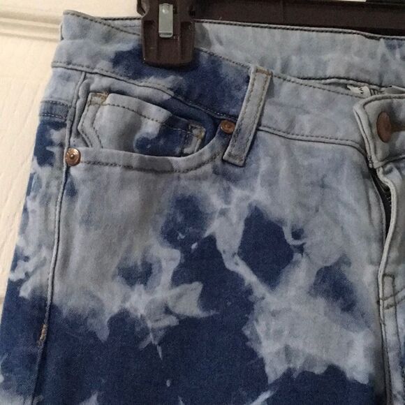 Mng Tie-Dye Low-Rise Jeans Coastal Women's Size 6 Tie-dye - Picture 4 of 16